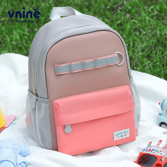 VNINE Kindergarten backpack for girls, boys, elementary school students, first grade, super light backpack for children, outdoor